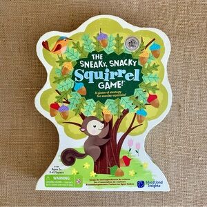 THE SNEAKY SNACKY SQUIRREL GAME By Educational Insights Fine Motor Practice 3+